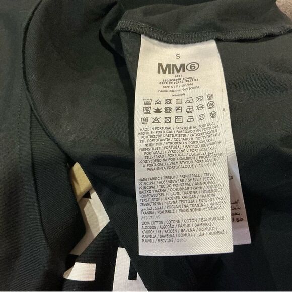 Maison Margiela MM6 Alphanumeric Printed T-Shirt - Picture 7 of 7